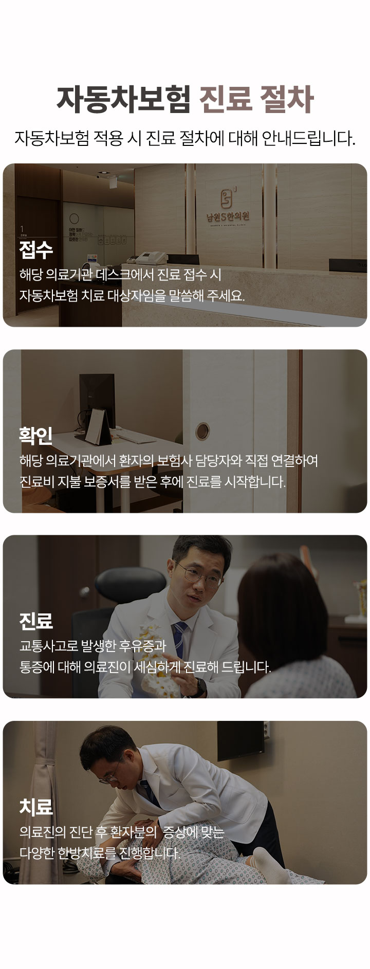 자동차보험 진료 절차